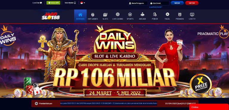 Daftar 15 LINK Situs SLOT GACOR TERPERCAYA 2023 NO 1 di INDONESIA